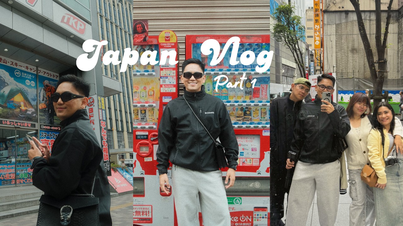 Japan Vlog Part 1: Arrival, Slamdunk, Shop, Epic Prank