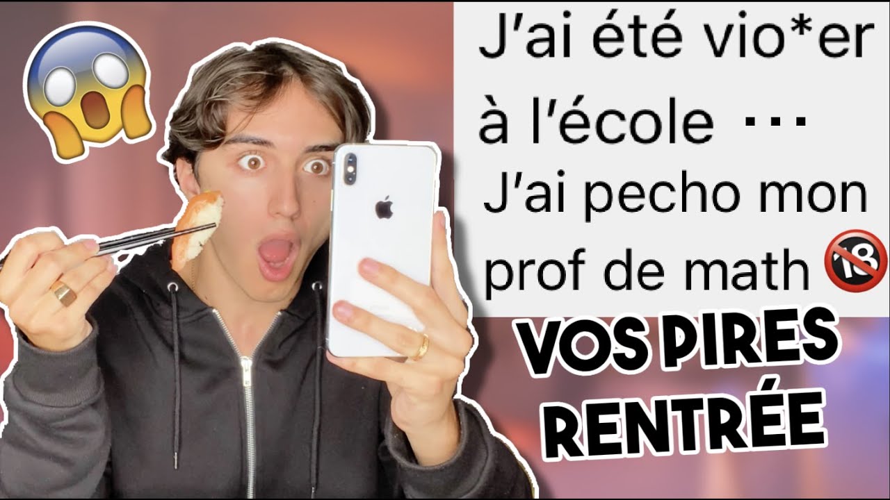 VOS PIRES RENTRÉES (JE SUIS À BOUT)