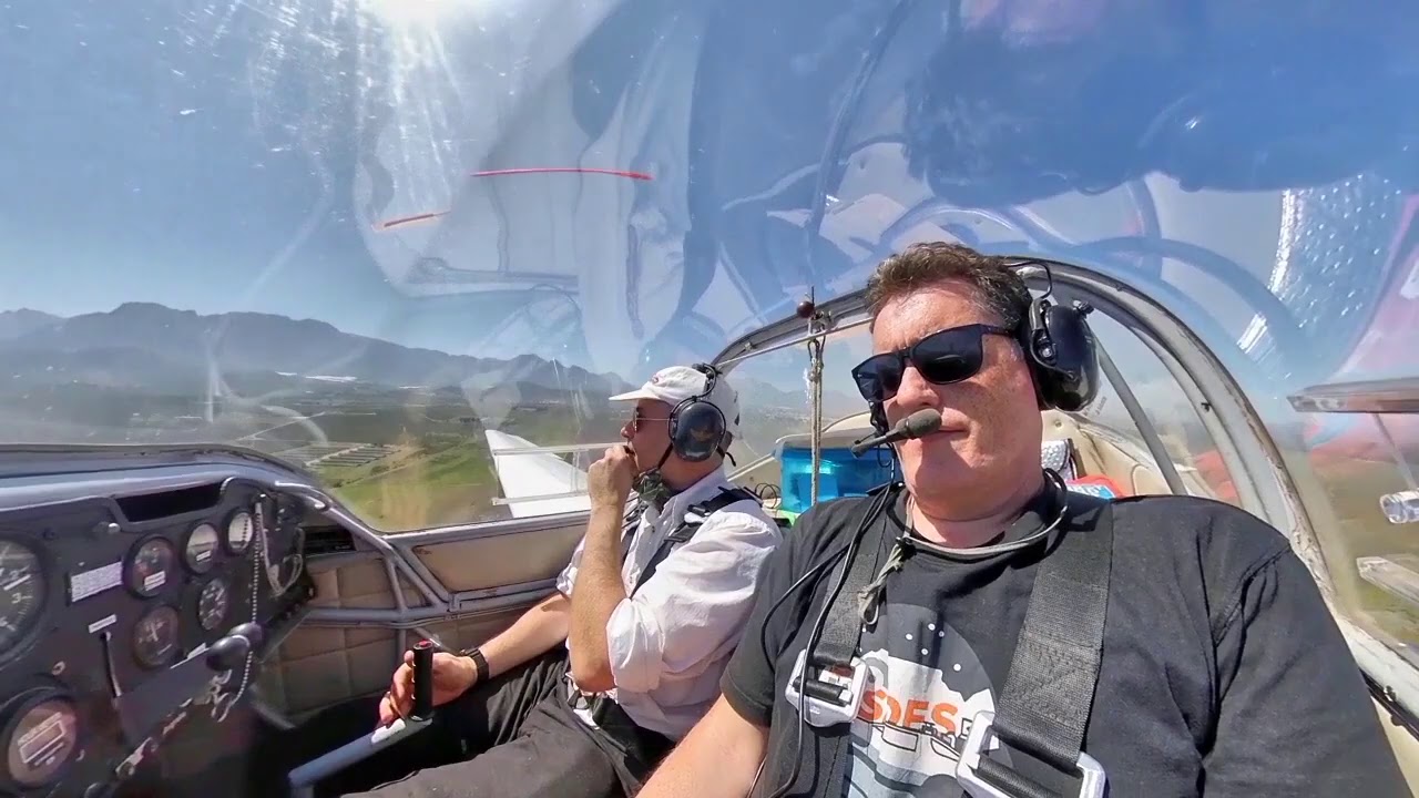 Motor glider training