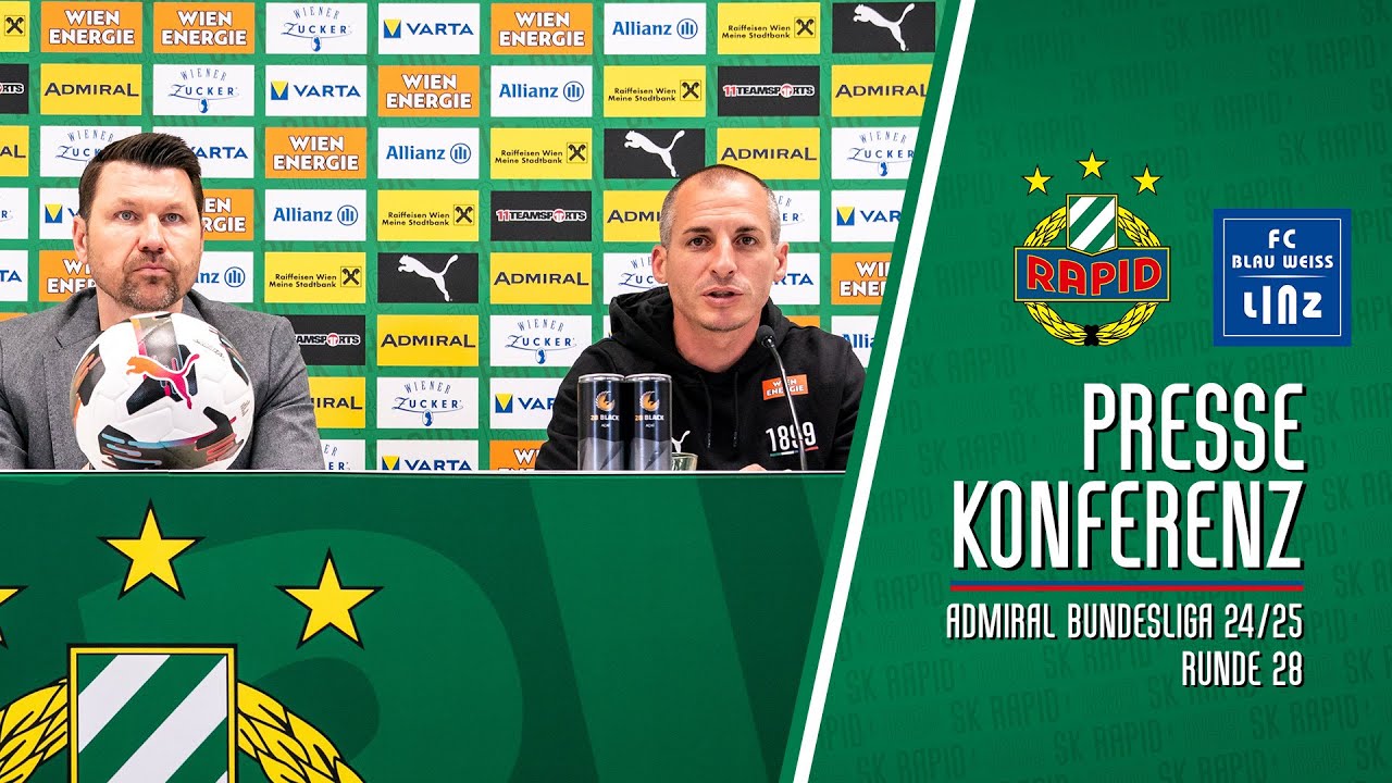 Pressekonferenz mit Markus Katzer und Stefan Kulovits