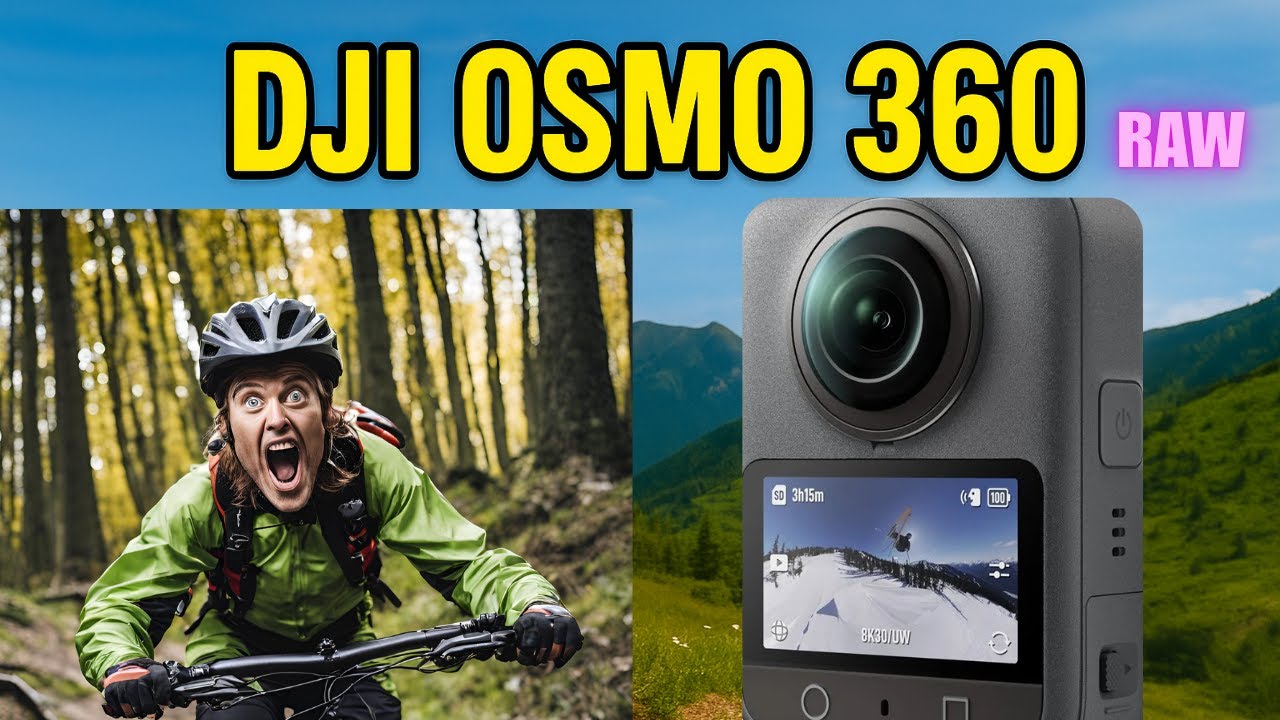 DJI OSMO 360 MOUNTAIN BIKING