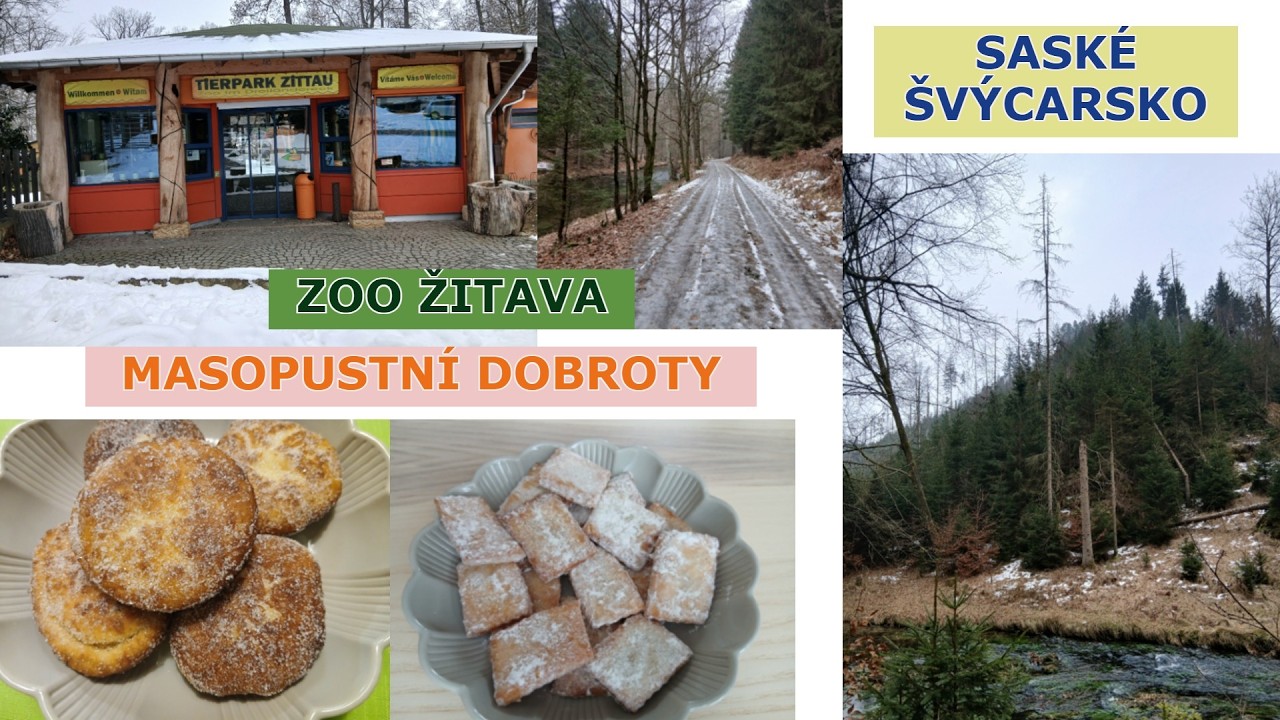 Masopustní dobroty, Zoo Žitava, Saské Švýcarsko