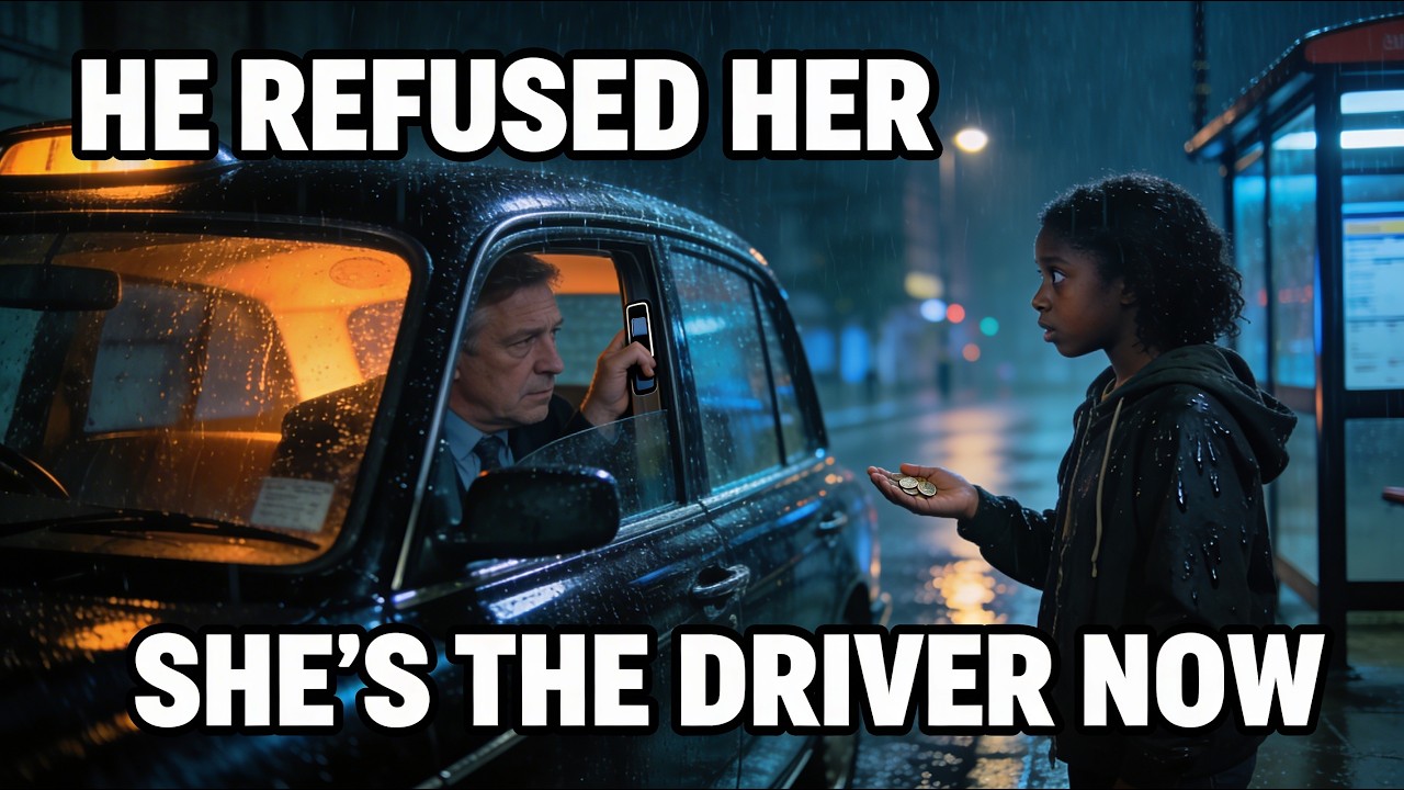 Taxi Driver Threw Black Girl Out in the Rain — Years Later, He Needed a Ride from Her