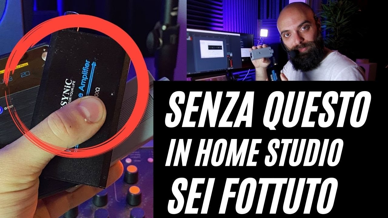 Senza QUESTO in Home Studio sei FOTTUTO (costa solo 30 euro)