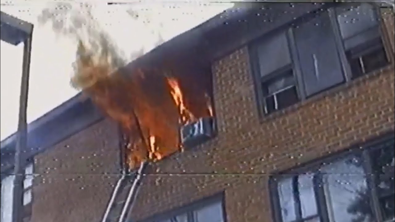 Vintage DCFD apartment fire 411 50th St NE from 1993’ish