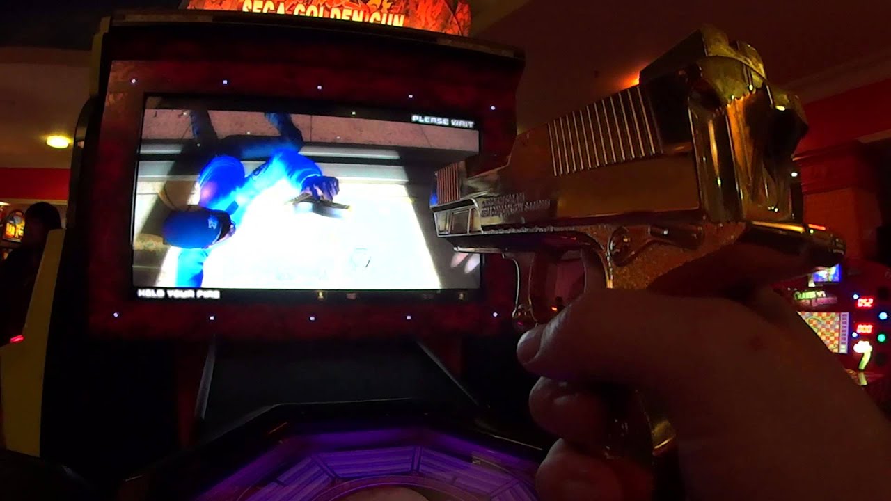 SEGA Golden Gun Arcade game