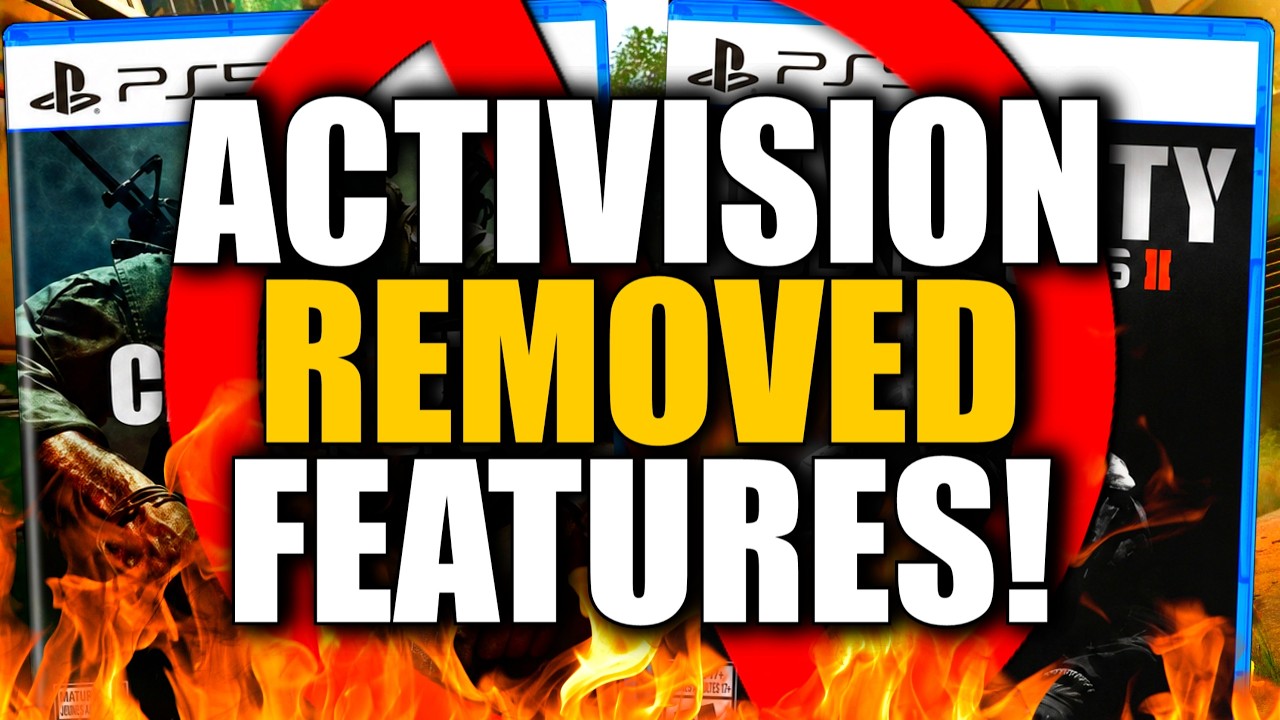 They RUINED Black Ops and Black Ops 2! Activision REMOVED Features From Both Games... RIP The Ports