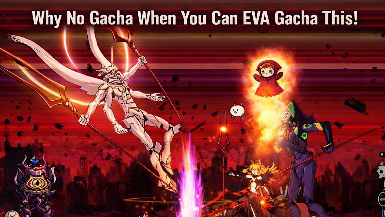 Battle Cats - EVA Unit-13 Strikes! We'll Meet Again (3 Stars) Vs EVA Ubers