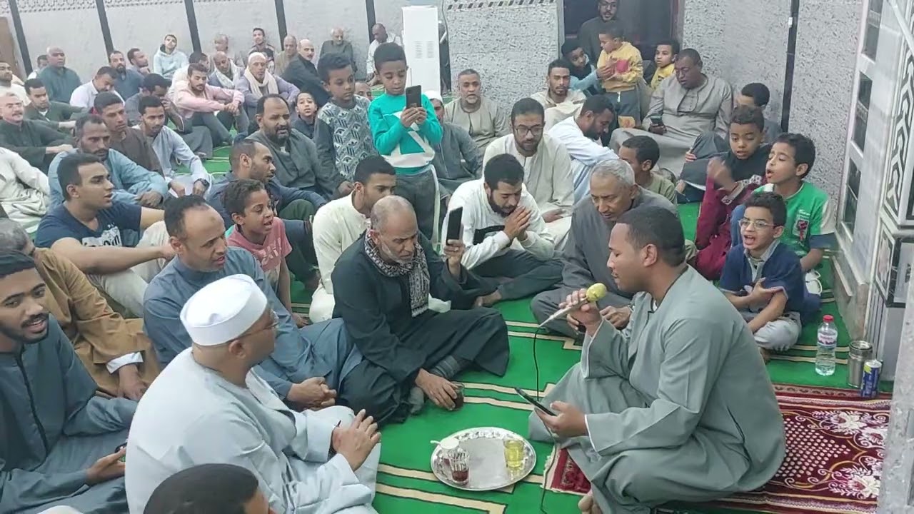 مديح وقرآن كريم بصوت الشيخ خالد البصيلي بمسجد الشيخ البيومي ليلة العاشر من رمضان ١٤٤٤ ه