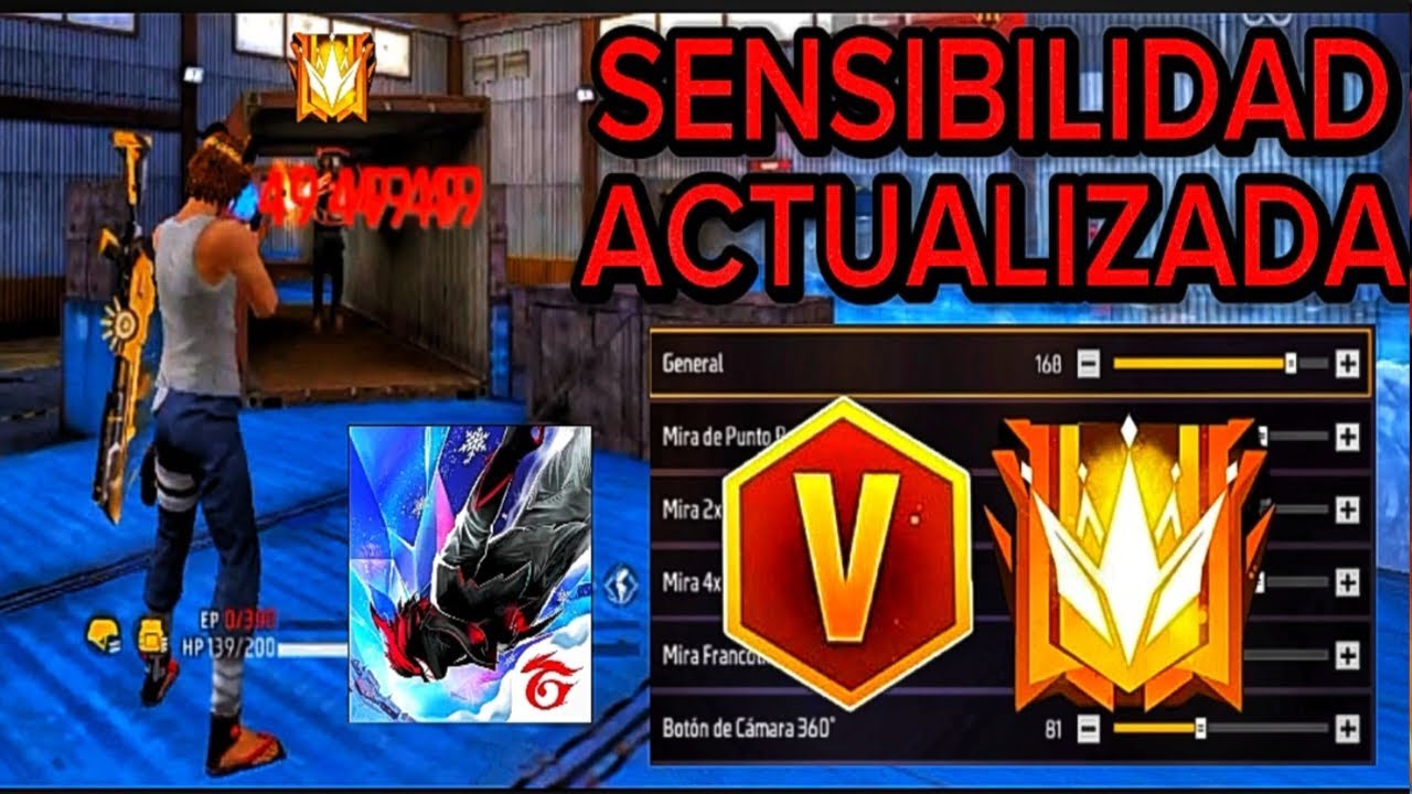 LA MEJOR SENSIBILIDAD HACKER PARA DAR TODO ROJO EN FREE FIRE