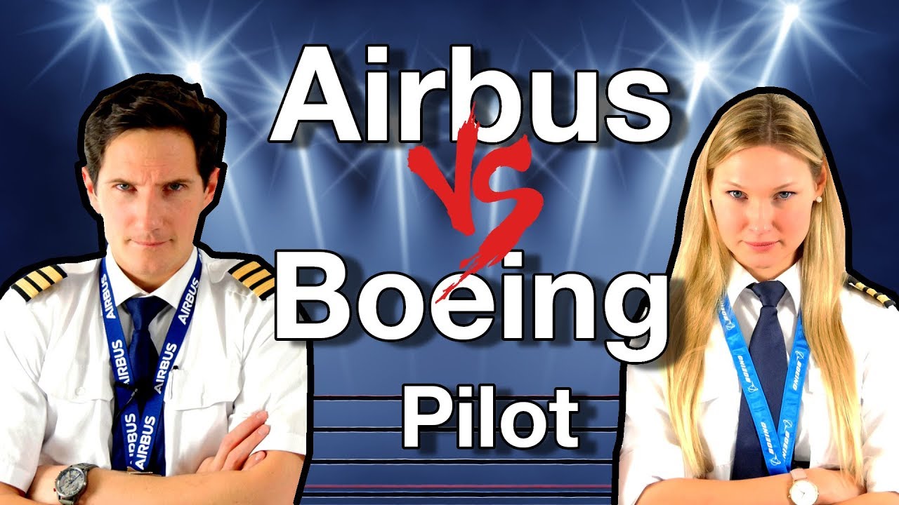 Пилот AIRBUS против BOEING / КАПИТАН ДЖО против ГОЛЛАНДСКОЙ ПИЛОТИЦЫ