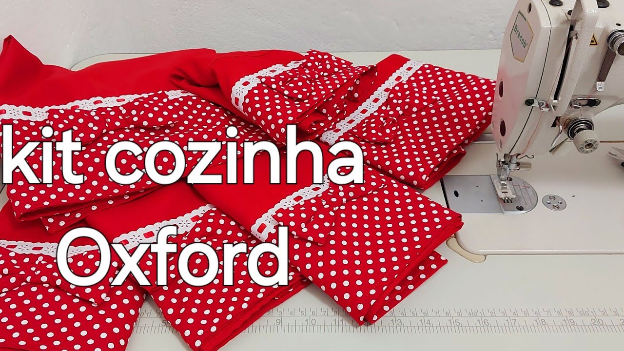 kit cozinha no Oxford 6 peças.