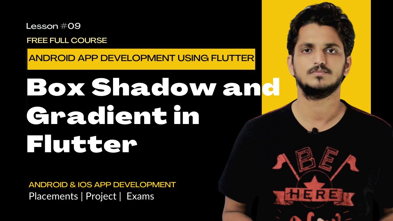 Тень и градиент в Flutter || Урок 9 || Flutter ||