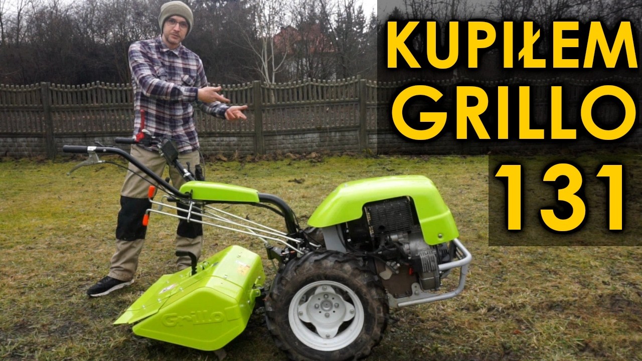 Kupiłem używany ciągnik jednoosiowy Grillo 131. W tym odcinku opowiem Wam trochę o nim.