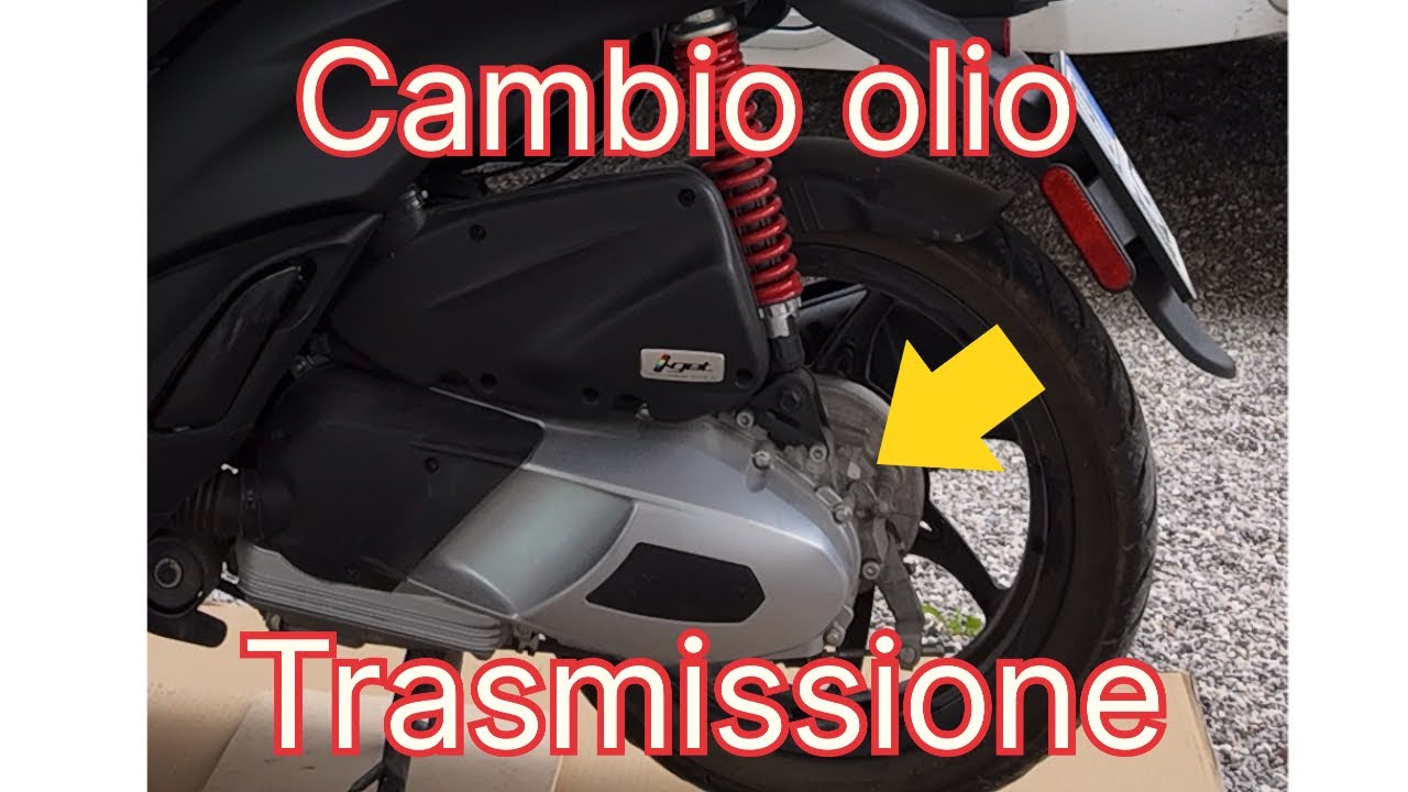 Cambio olio trasmissione Piaggio Liberty