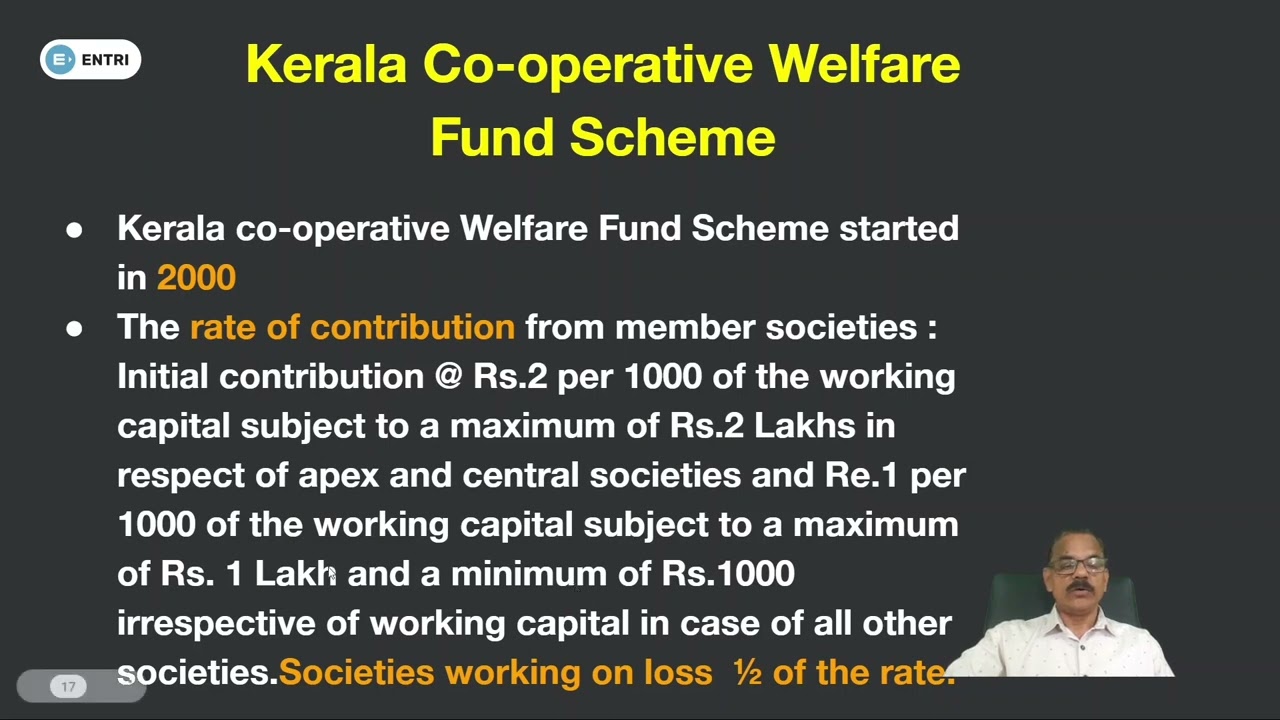 Welfare Fund,Risk Fund,Welfare Board,Ombudsman etc