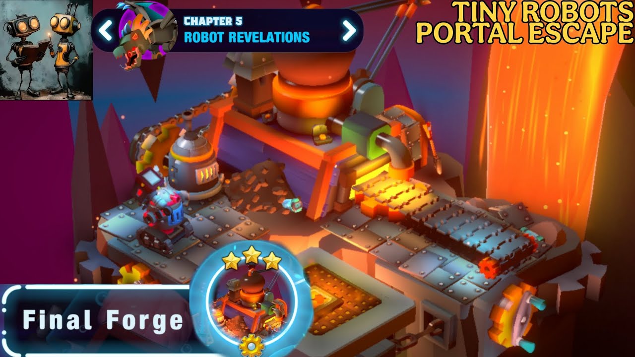 Tiny Robots Portal Escape Chapter 5 Robot Revelations - Final Forge