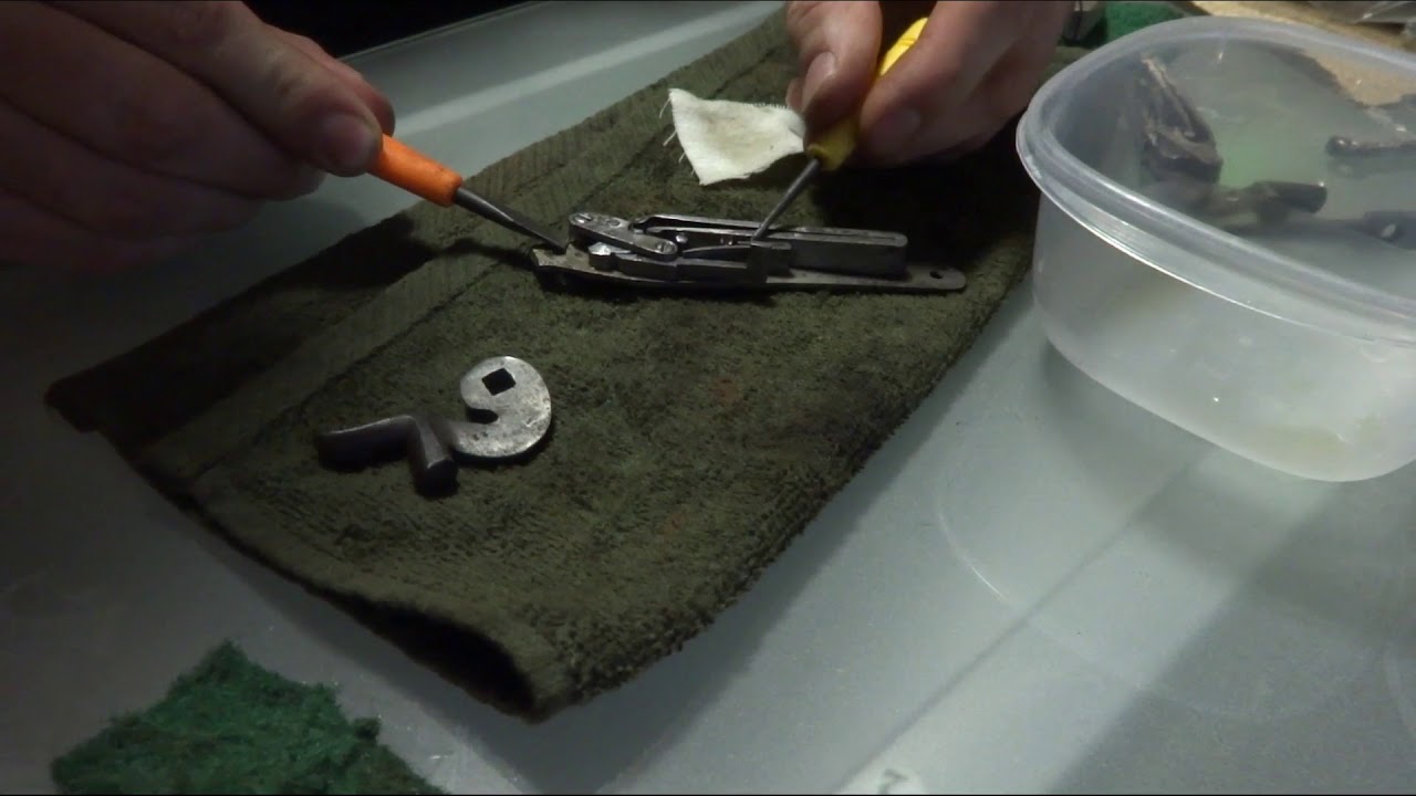 1898 M L Belgium Damascus Double Barrel 12ga Shotgun: Cleaning