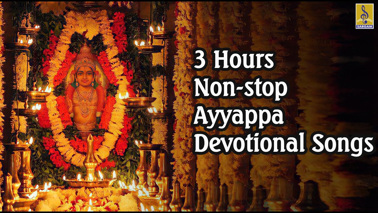 🔴 LIVE - 3 Hours Non-stop  Ayyappa Devotional Songs Malayalam| latest malayalam Ayyappa_songs
