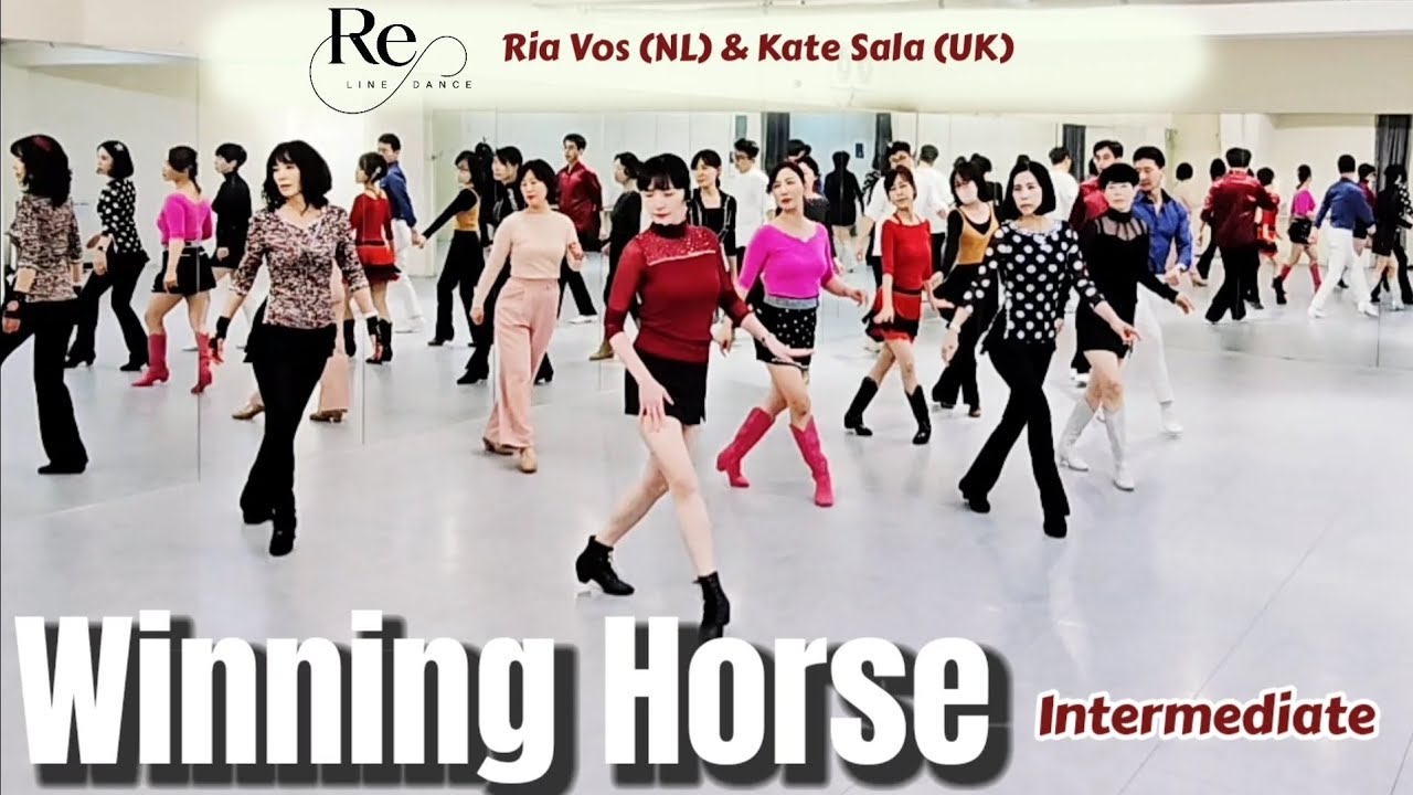 Winning Horse Line Dance || Ria Vos (NL) & Kate Sala (UK) || Intermediate NC2S || 토요동호회 고급반 