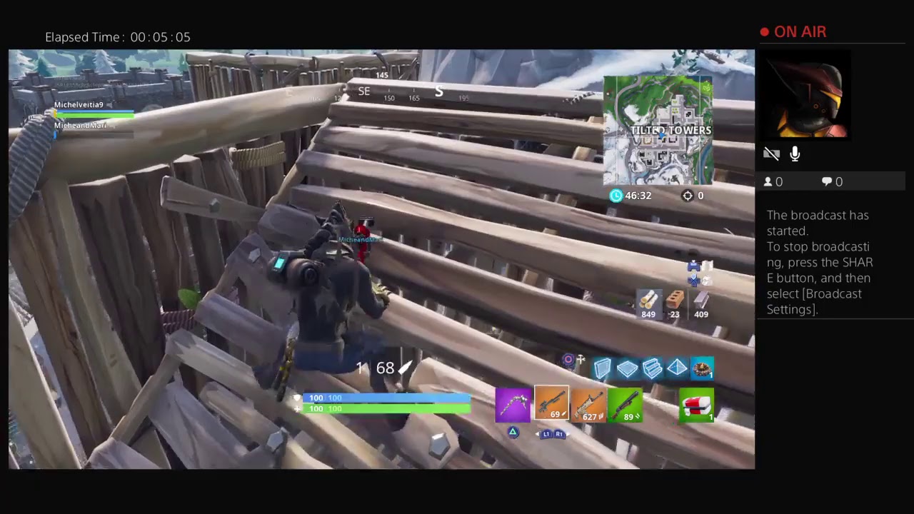 Fortnite brodast