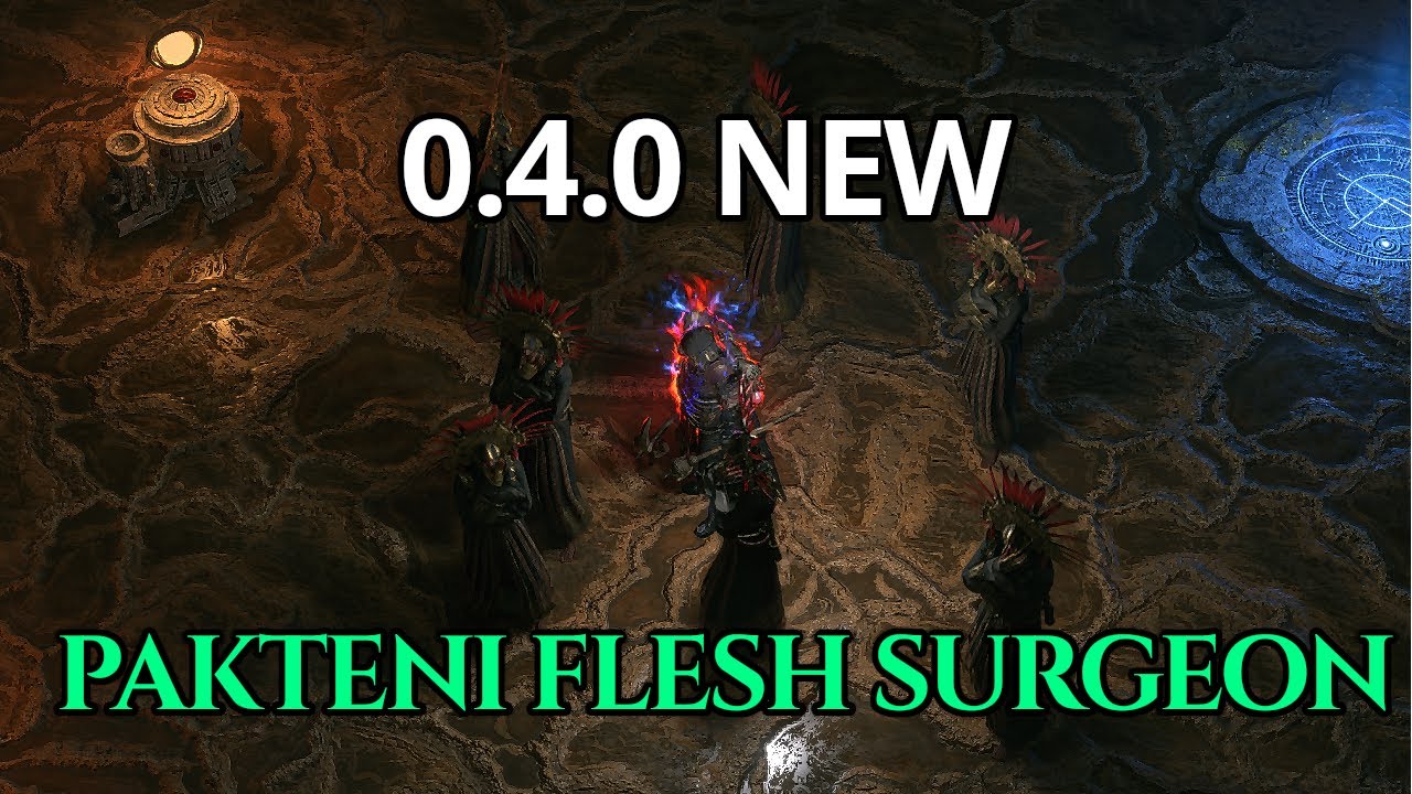 POE2 0.4.0 NEW Spectre - Pakteni, Flesh Surgeon in T15 Endgame