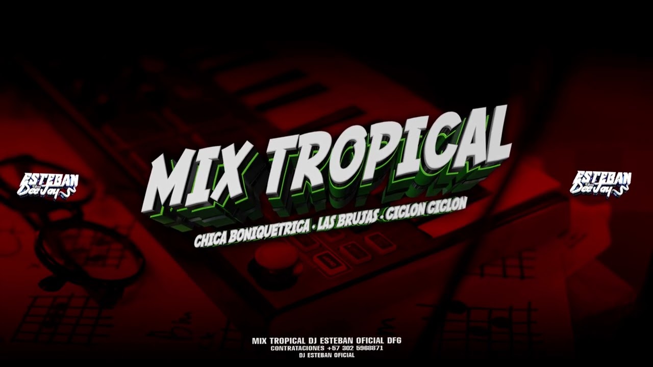Tropical Mix (Chica Boniquetrica - Las Brujas - Ciclón Ciclón) DJ Esteban Oficial 2025