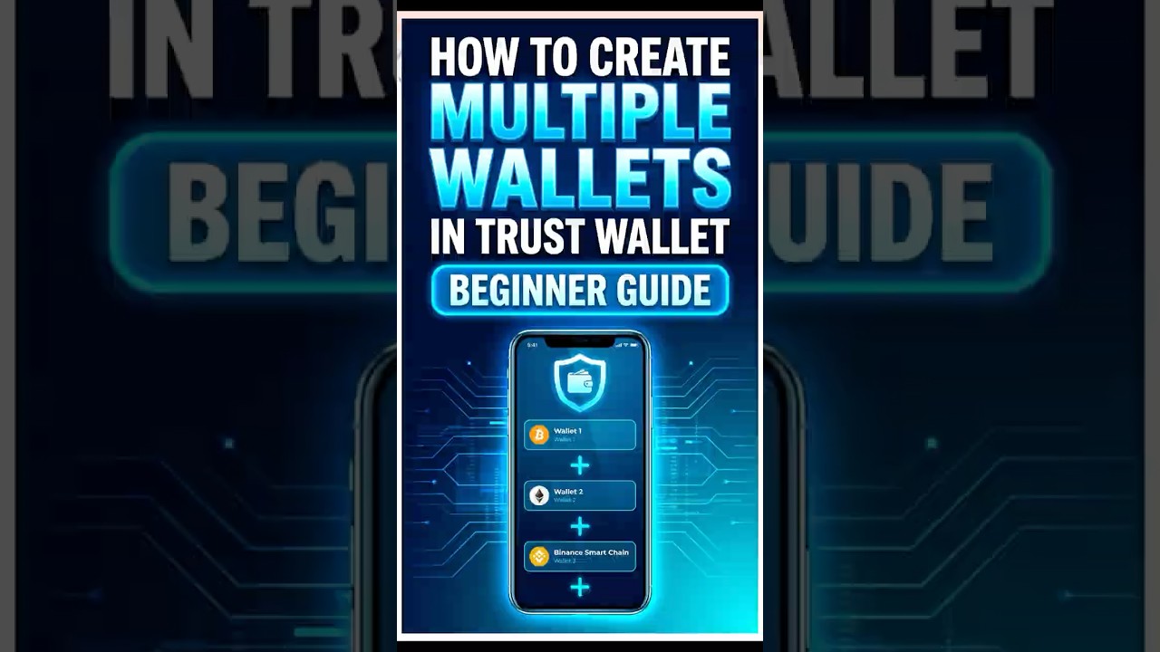 How To Create Multiple Wallets in Trust Wallet (Beginner Guide) | Crypto Wallets Info