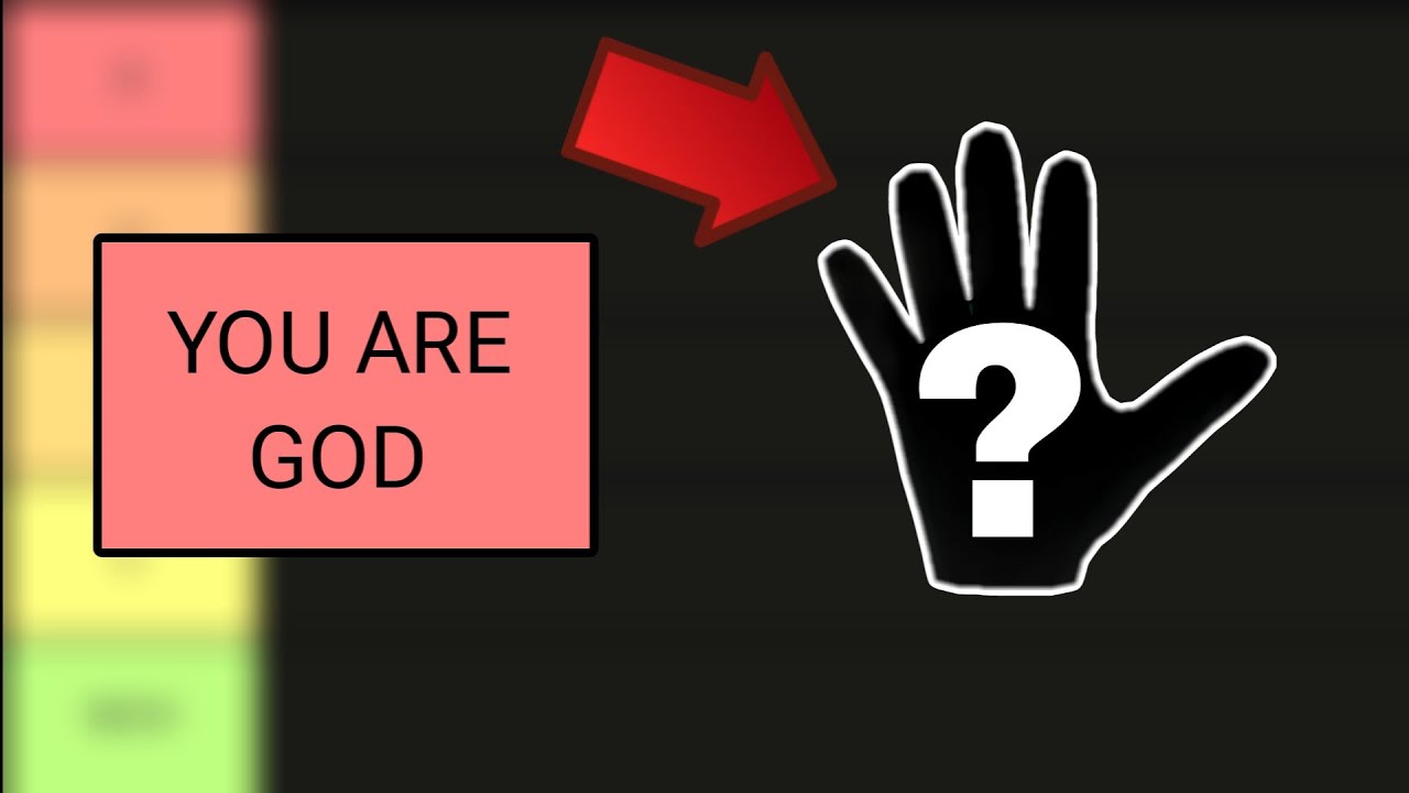 I ranked every badge glove based on their difficulty in a TIER LIST|Slap battles|Roblox|