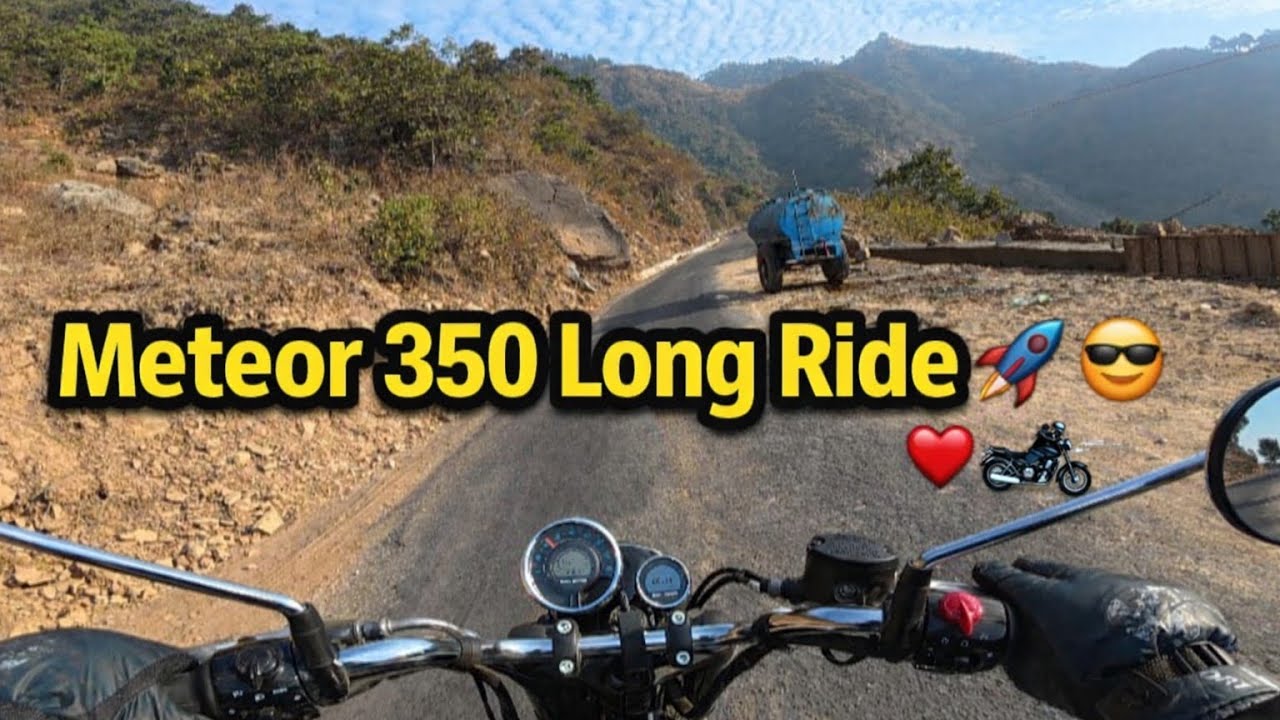 METEOR 350 LONG RIDE IN MOUNTAINS ⛰️ I PEACE, ROADS TALKS (PART-1)