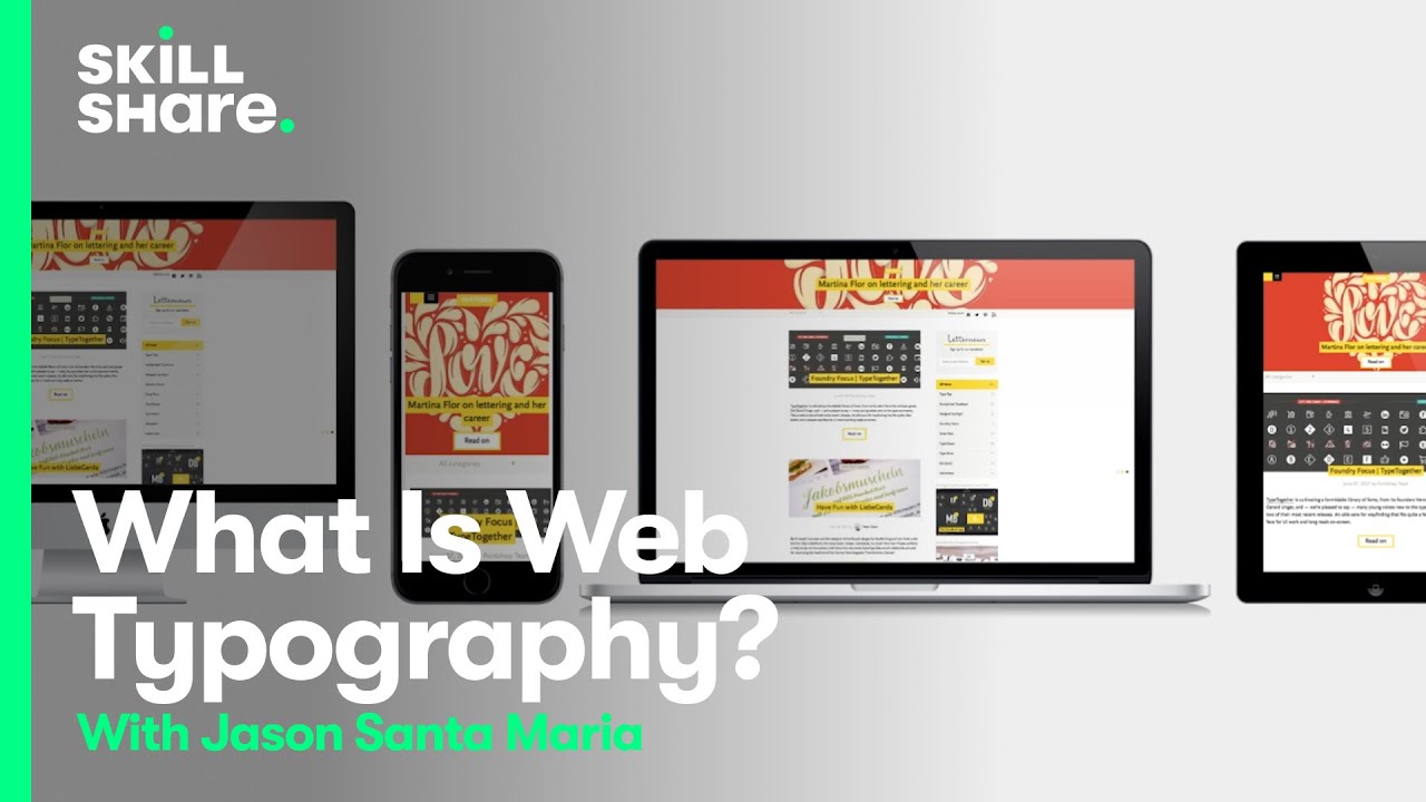 What Is Web Typography?