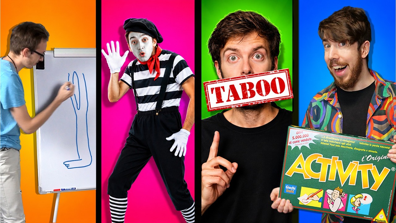 ACTIVITY: MIMA, DISEGNA, INDOVINA!