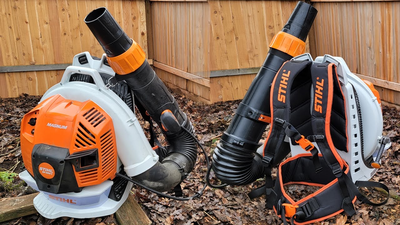Stihl BR800 C Magnum  backpack blower with side start