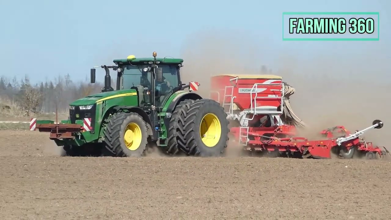 Seeding 2023 | John Deere 8400R & Pöttinger Terrasem C6 seed drill
