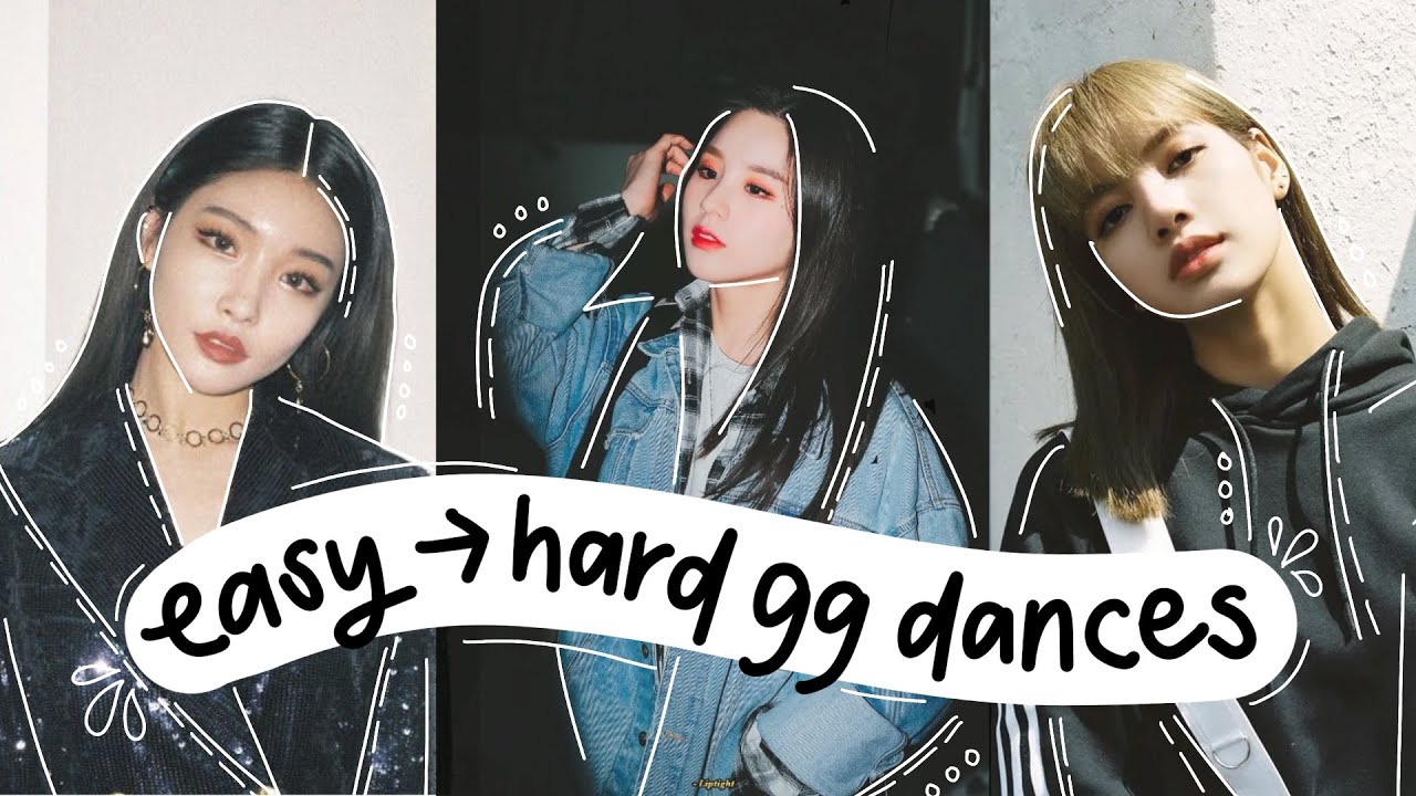EASIEST to HARDEST kpop girl group dances to learn in quarantine!!