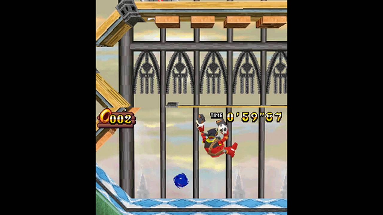 Sonic Rush Adventure Boss 7 - Captain Whisker & Johnny