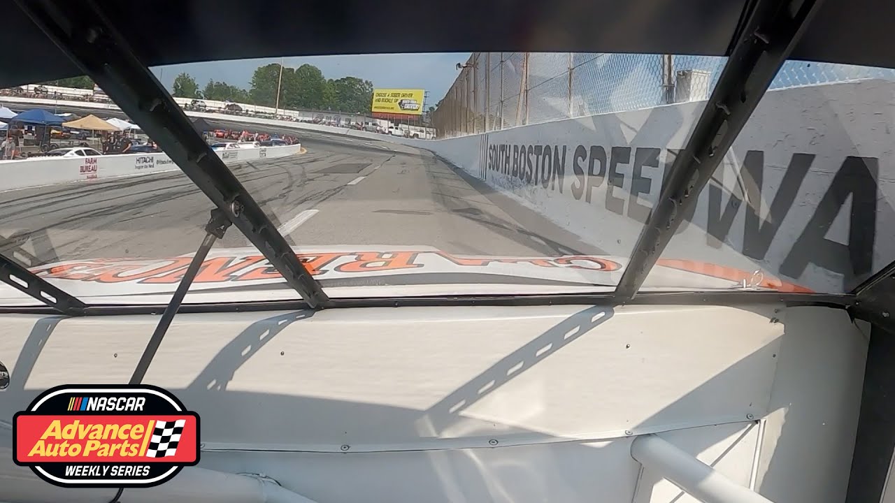 Ride Along: Peyton Sellers Late Model Stock In Car Camera during qualifying at South Boston Speedway