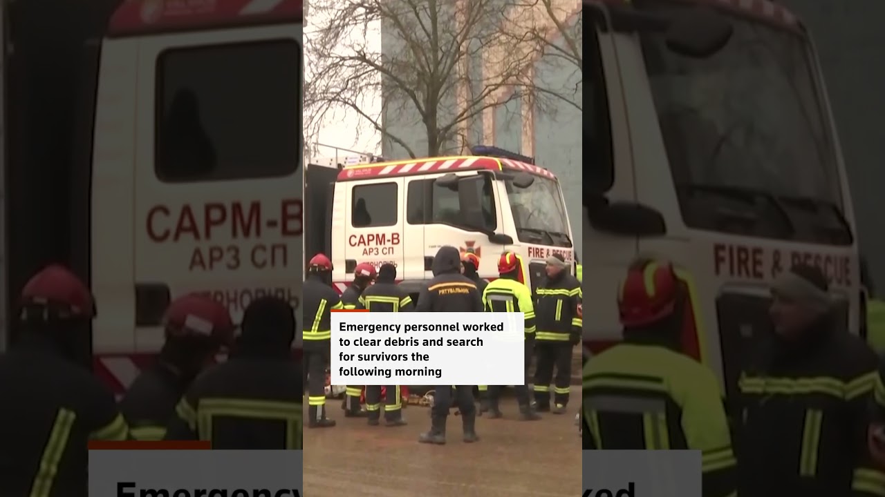Russian strike on western Ukraine apartment kills 26, minister says