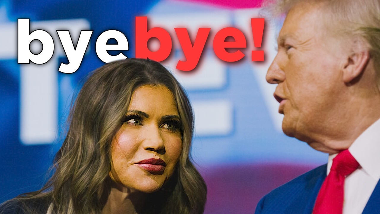 TRUMP FIRED KRISTI NOEM