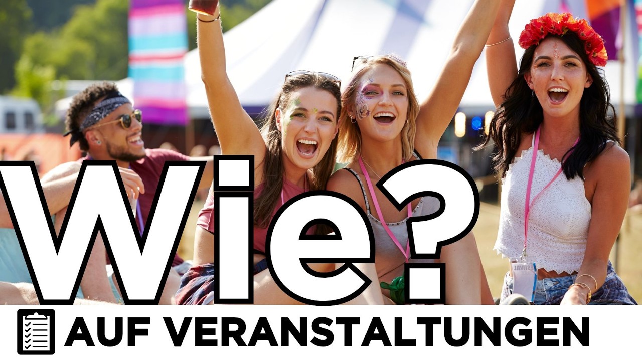 🤠 7 erprobte Tipps, um neue Leute kennenzulernen bei Jahr -, Flohmärkten, Wein- & Straßenfesten