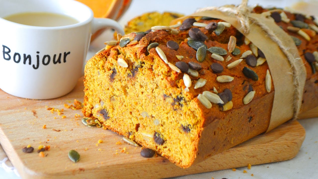 PAN DE CALABAZA | Fácil, Rápido y SALUDABLE | (VEG)