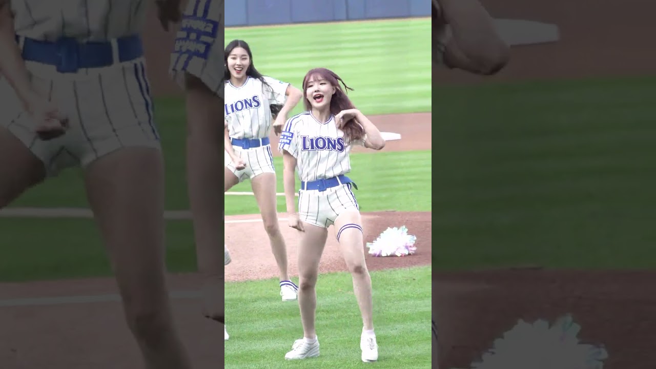 23.06.09 라이온즈파크 삼성 라이온즈 최홍라 치어리더 그라운드 오프닝 치어리더 합동 공연 직캠