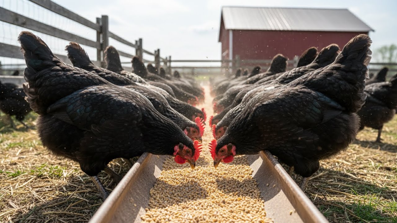 Inside a Modern Broiler Chicken Farm: Raising Healthy Poultry for Future Agro Processing