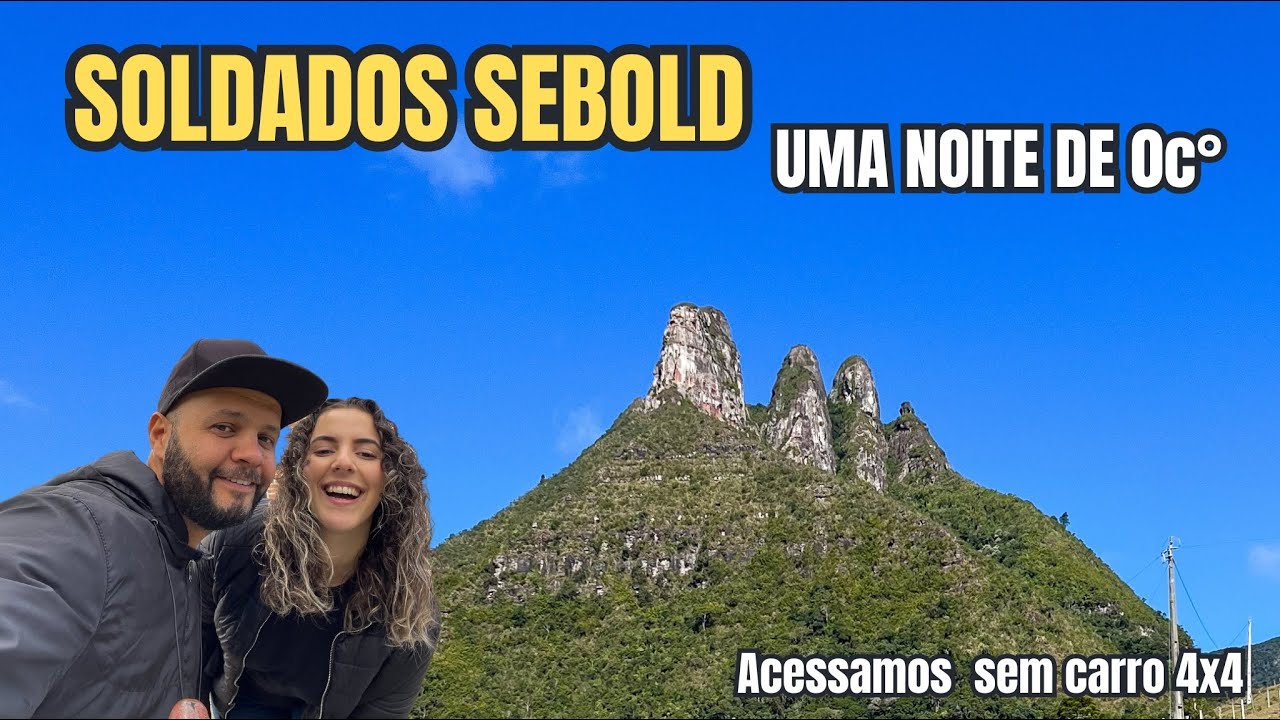 Acessamos SOLDADOS SEBOLD sem carro 4x4 | CAMPING | ACESSO PELA ESTRADA | ALFREDO WAGNER