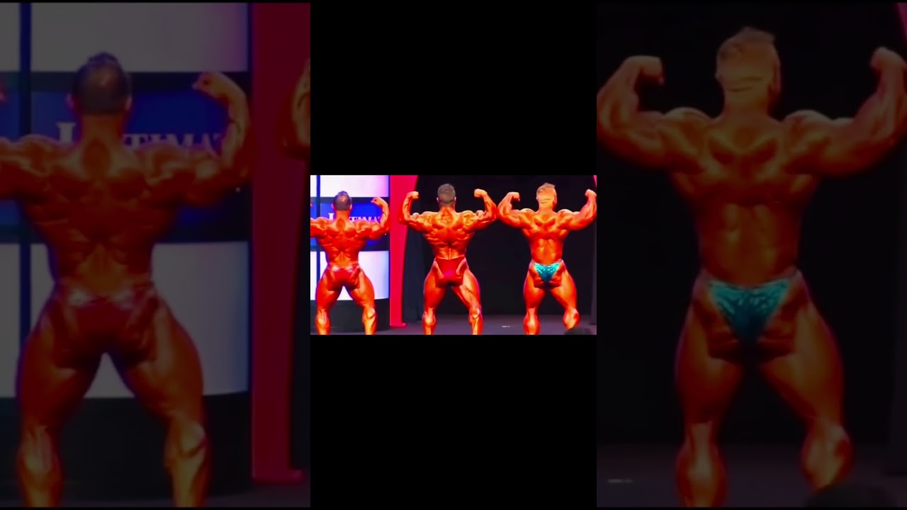 Flex Lewis in an exciting competition on the Olympia stage. 