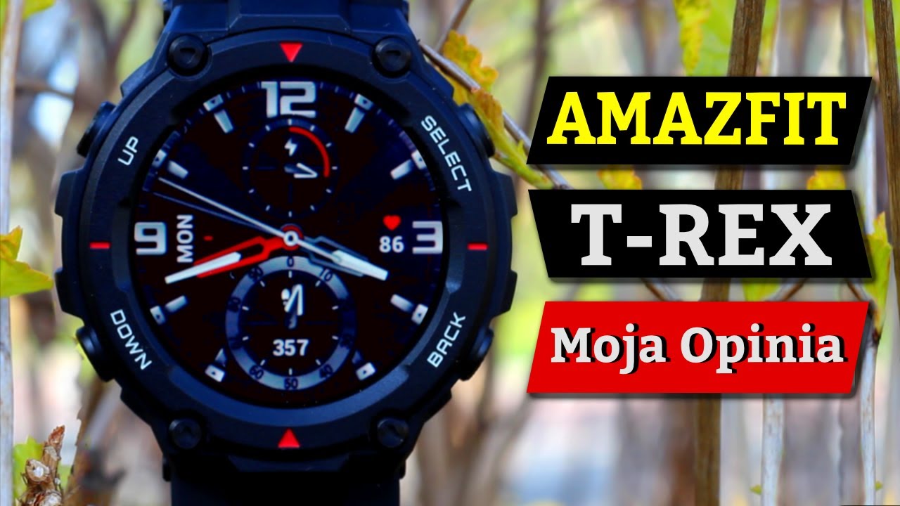 Amazfit T-Rex - Czy warto się nim zainteresować? Test rowerowy + Endomondo🚲