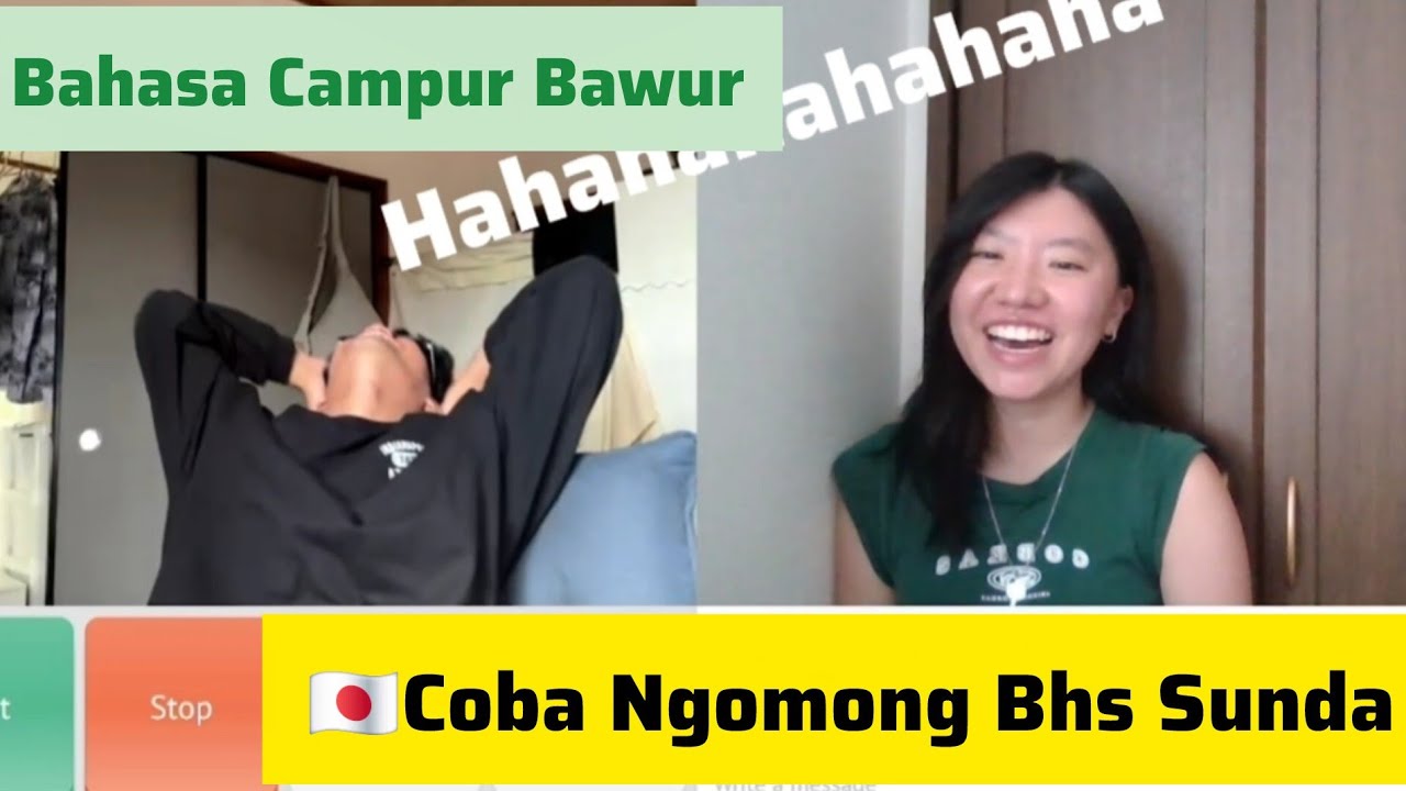 Ketika Orang Jepang🇯🇵Keluarin Jurus Bhs Sunda