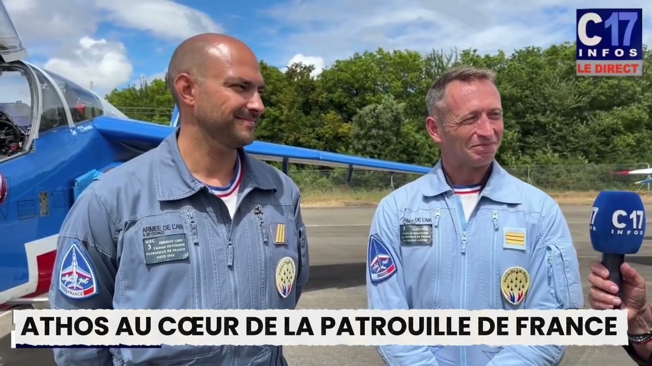 ATHOS AU CŒUR DE LA PATROUILLE DE FRANCE