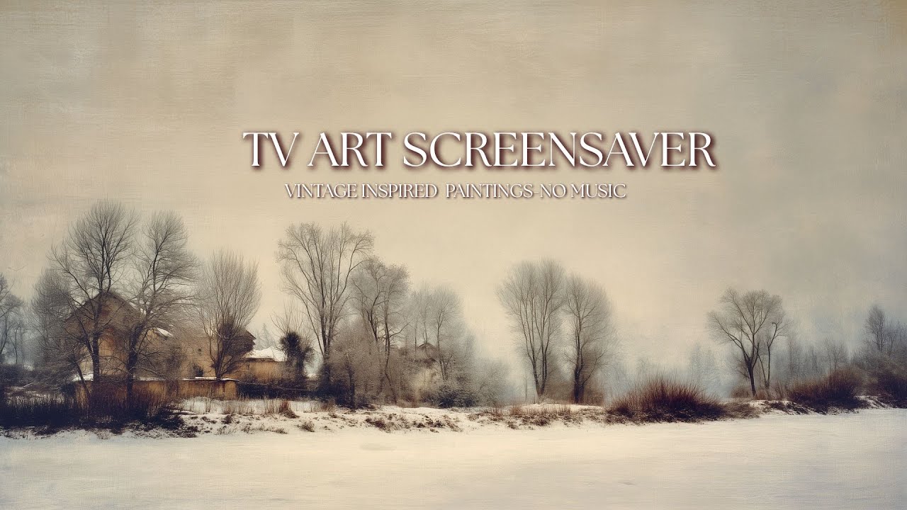 Vintage Still Life TV Screensavers loop  No Music  Ambient Art for Smart TVs & Living Rooms