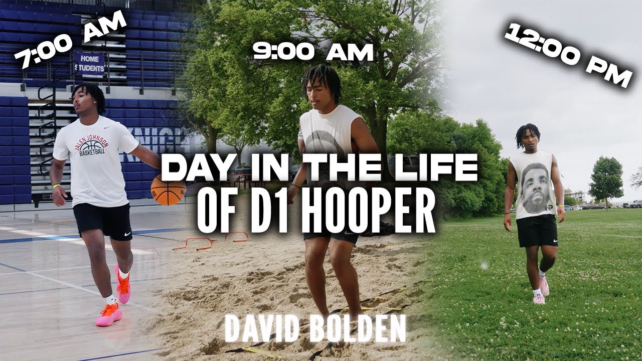 Day In The Life of D1 Commit Dave Bolden